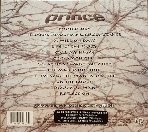 Prince - Musicology | NPG Records (CK 92560) - 3 Prince - Musicology | NPG Records (CK 92560) - 3