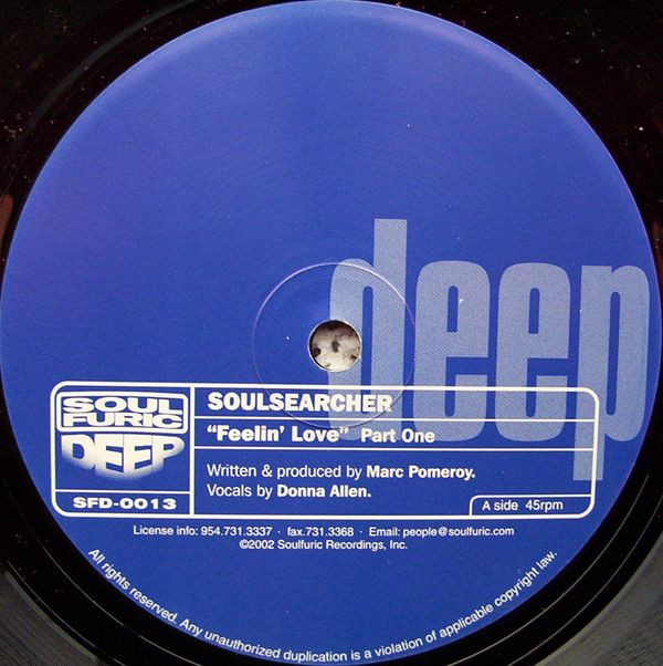 Soulsearcher - Feelin' Love (Part One) | Soulfuric Deep (SFD-0013)