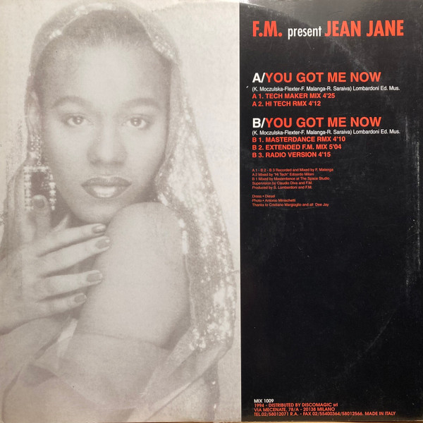 F.M. & Jean Jane - You Got Me Now | Discomagic Records (MIX 1009) - 4 F.M. & Jean Jane - You Got Me Now | Discomagic Records (MIX 1009) - 4