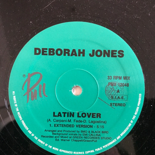 Deborah Jones - Latin Lover | Pull (PMX 12048) - 2 Deborah Jones - Latin Lover | Pull (PMX 12048) - 2