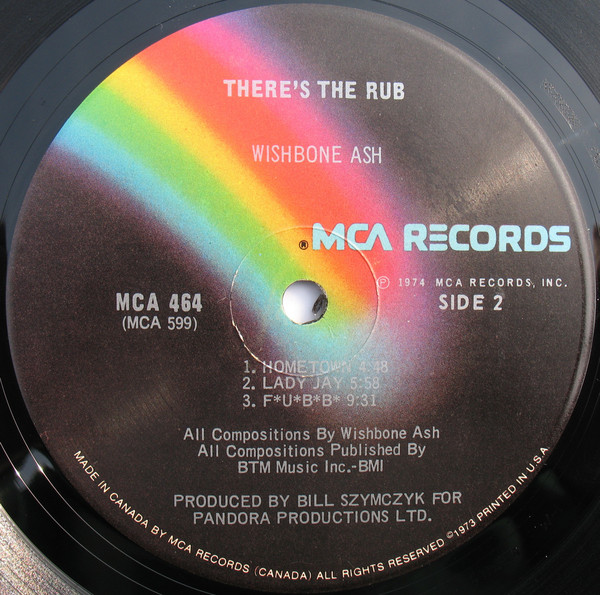 Wishbone Ash - There's The Rub | MCA Records (MCA-464) - 3 Wishbone Ash - There's The Rub | MCA Records (MCA-464) - 3