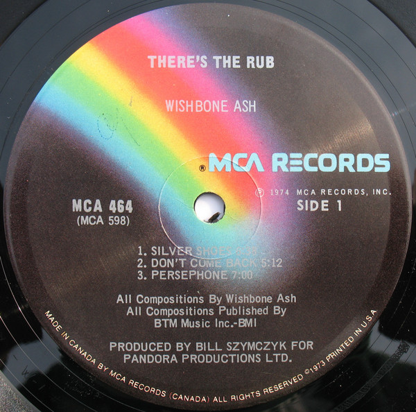 Wishbone Ash - There's The Rub | MCA Records (MCA-464) - 4 Wishbone Ash - There's The Rub | MCA Records (MCA-464) - 4