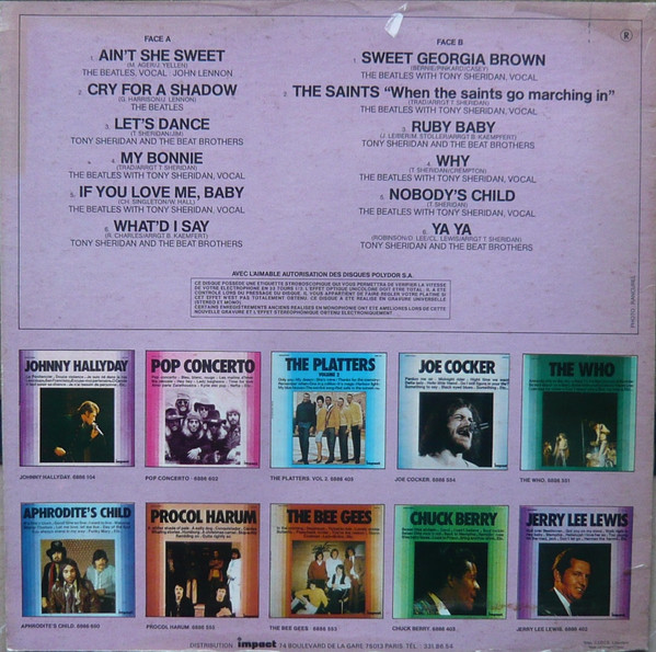 The Beatles And Tony Sheridan - First | Impact (6886 556) - 2 The Beatles And Tony Sheridan - First | Impact (6886 556) - 2