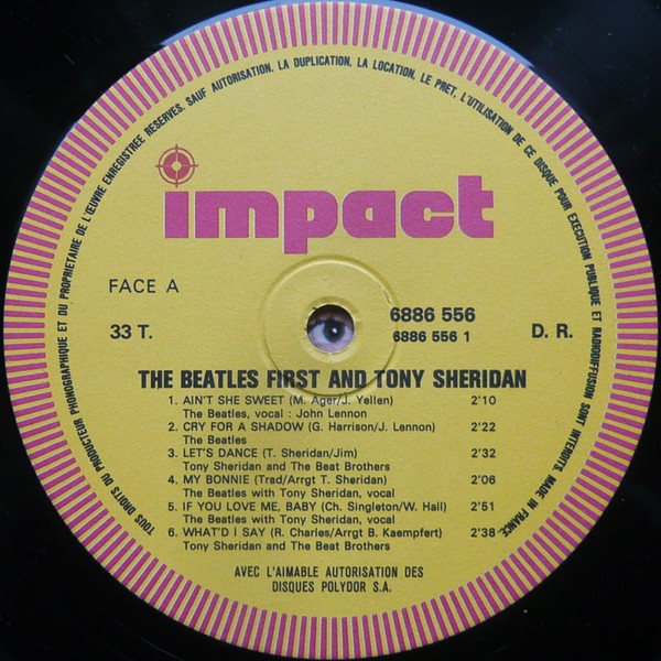 The Beatles And Tony Sheridan - First | Impact (6886 556) - 3 The Beatles And Tony Sheridan - First | Impact (6886 556) - 3