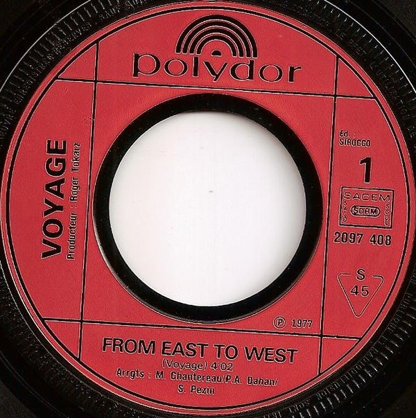 Voyage - From East To West / Point Zero | Polydor (2097 408) - 3