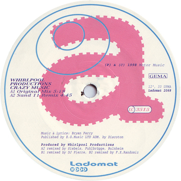 Whirlpool Productions - Crazy Music | Ladomat 2000 (Ladomat 2068) - 3 Whirlpool Productions - Crazy Music | Ladomat 2000 (Ladomat 2068) - 3