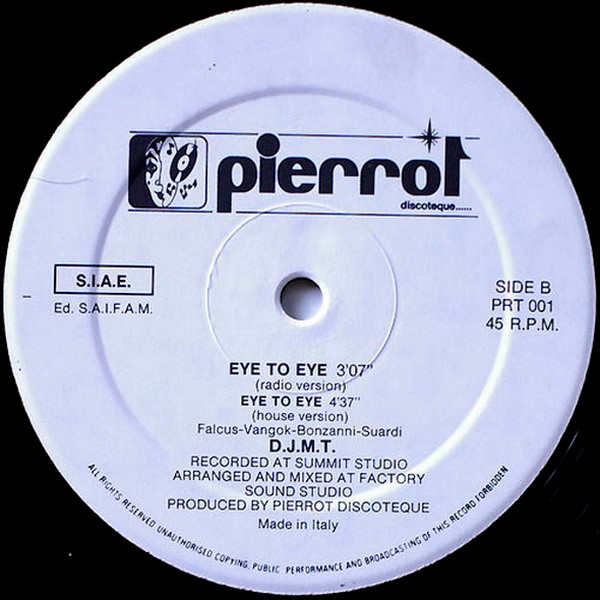 D.J.M.T. - Eye To Eye | Pierrot Discoteque (PRT 001) - 4 D.J.M.T. - Eye To Eye | Pierrot Discoteque (PRT 001) - 4