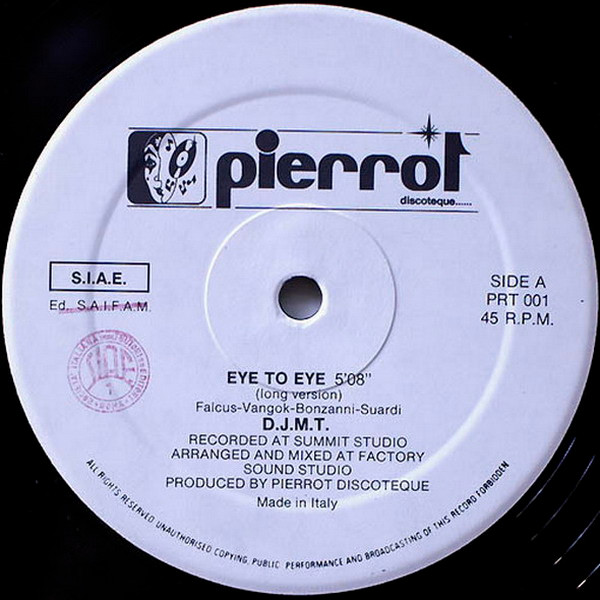 D.J.M.T. - Eye To Eye | Pierrot Discoteque (PRT 001) - 3 D.J.M.T. - Eye To Eye | Pierrot Discoteque (PRT 001) - 3