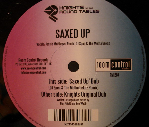 Knights Of The Round Tables - Saxed Up Dubs | Roomcontrol Records (RM1204) - 2 Knights Of The Round Tables - Saxed Up Dubs | Roomcontrol Records (RM1204) - 2