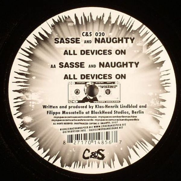 Sasse And Naughty - All Devices On | Crack&Speed (C&S 020) - main Sasse And Naughty - All Devices On | Crack&Speed (C&S 020) - main