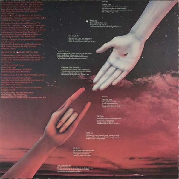 Chris de Burgh - Spanish Train And Other Stories | A&M Records (SP-4568) - 2 Chris de Burgh - Spanish Train And Other Stories | A&M Records (SP-4568) - 2