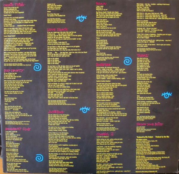 The B-52's - Cosmic Thing | Reprise Records (925 854-1) - 6