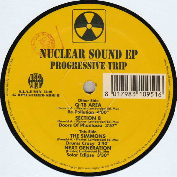 Various - Nuclear Sound E.P. (Progressive Trip) | Discomagic Records (MIX 1249) - main