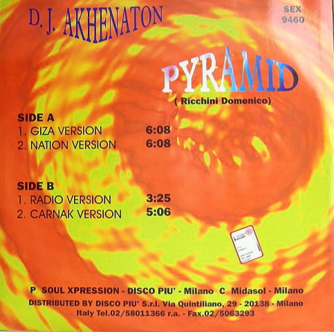 D.J. Akhenaton - Pyramid | Soul Xpression (SEX 9460) - 2 D.J. Akhenaton - Pyramid | Soul Xpression (SEX 9460) - 2