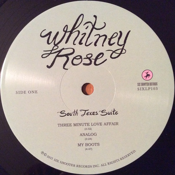 Whitney Rose - South Texas Suite | Six Shooter Records (SIXLP103) - 3 Whitney Rose - South Texas Suite | Six Shooter Records (SIXLP103) - 3