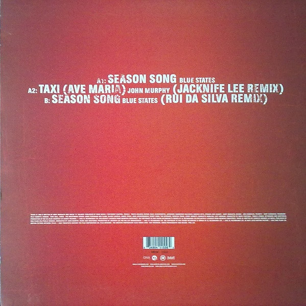 Blue States / John Murphy - Season Song / Taxi (Ave Maria) | XL Recordings (XLMIT 155) - 2