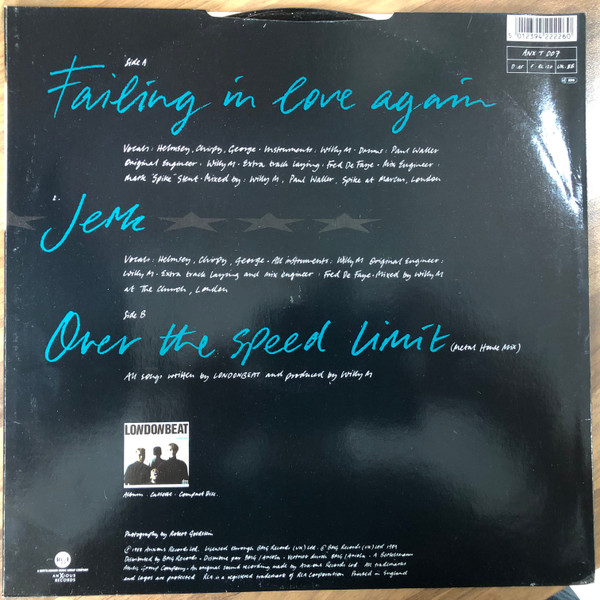 Londonbeat - Failing In Love Again | Anxious Records (ANX T007) - 3