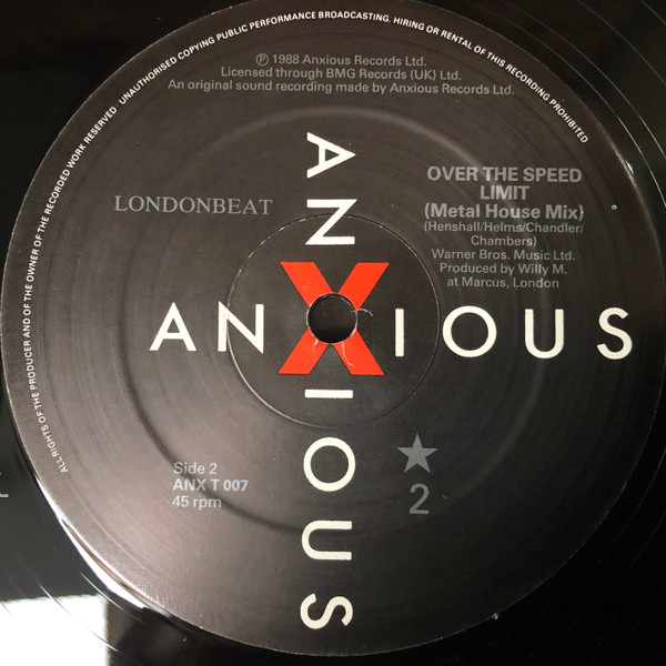 Londonbeat - Failing In Love Again | Anxious Records (ANX T007) - 6