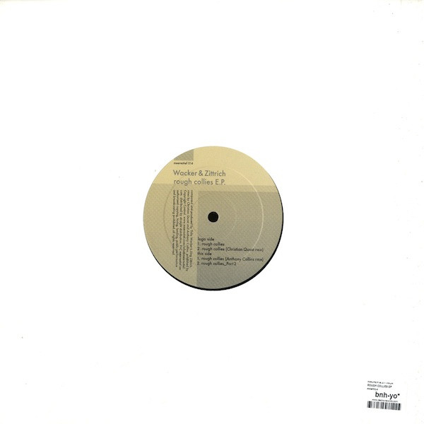 Wacker & Zittrich - Rough Collies EP | Meerestief Records (meerestief 014) - main Wacker & Zittrich - Rough Collies EP | Meerestief Records (meerestief 014) - main