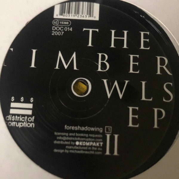 Staffan Linzatti - The Timber Owls EP | District Of Corruption (DOC 014) - 2 Staffan Linzatti - The Timber Owls EP | District Of Corruption (DOC 014) - 2