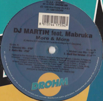 DJ Martin feat. Mabruka - More & More | Drohm (DROHM 055)