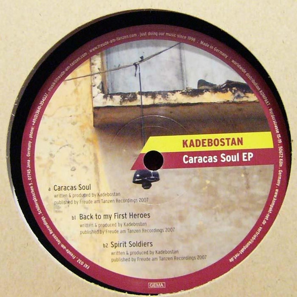Kadebostan - Caracas Soul EP | Freude Am Tanzen (FAT 032) - 3 Kadebostan - Caracas Soul EP | Freude Am Tanzen (FAT 032) - 3