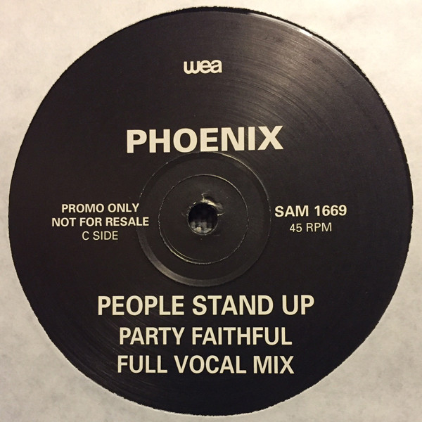 Phoenix - People Stand Up | WEA (SAM 1669) - 4