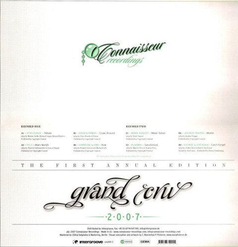 Various - Grand Cru 2007 | Connaisseur Recordings (cns001-3) - 2