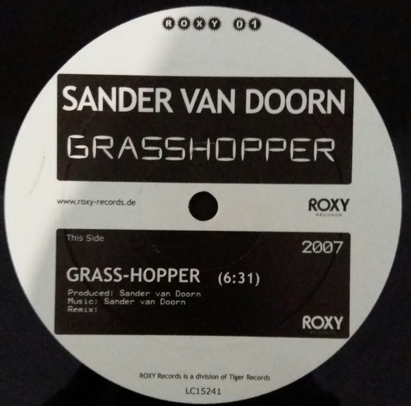 Sander van Doorn - Grasshopper | Roxy Records (ROXY 01) - main