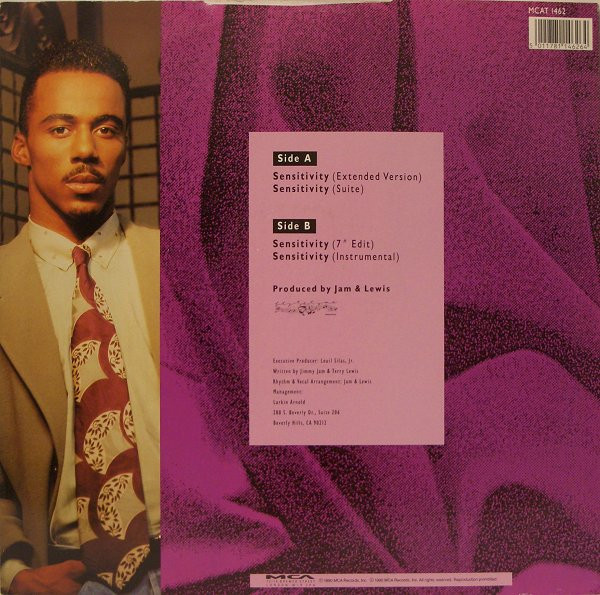 Ralph Tresvant - Sensitivity | MCA Records (MCAT 1462) - 2 Ralph Tresvant - Sensitivity | MCA Records (MCAT 1462) - 2