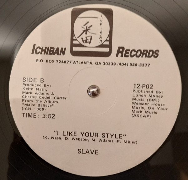 Slave - Juicy-O | Ichiban Records (12-P02) - main