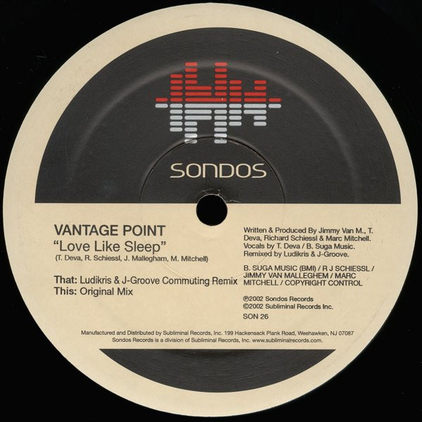 Vantage Point - Love Like Sleep | Sondos (SON 26) - 2 Vantage Point - Love Like Sleep | Sondos (SON 26) - 2