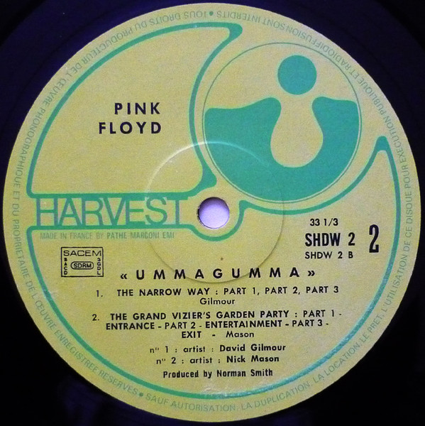 Pink Floyd - Ummagumma | Harvest (SHDW 1/2) - 9 Pink Floyd - Ummagumma | Harvest (SHDW 1/2) - 9
