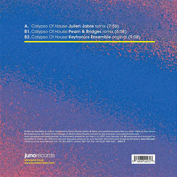 Key Tronics Ensemble - Calypso Of House | Juno Records (JUNO 2) - 4 Key Tronics Ensemble - Calypso Of House | Juno Records (JUNO 2) - 4