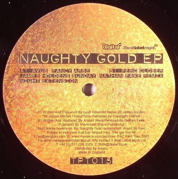 Avus / Perc - Naughty Gold EP | Perc Trax (TPT015) - main Avus / Perc - Naughty Gold EP | Perc Trax (TPT015) - main