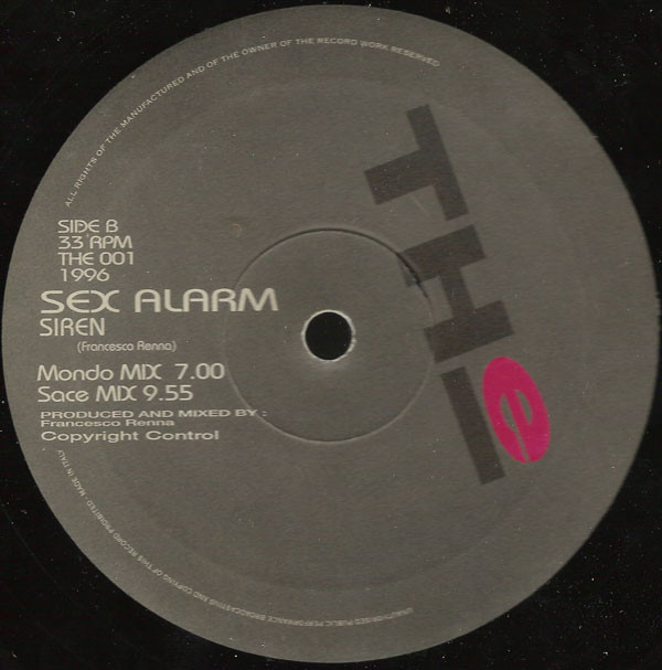 Sex Alarm - Siren | THe (THE 001) - 4