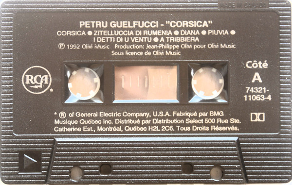 Petru Guelfucci - Corsica | Olivi Music (74321-11063-4) - 4 Petru Guelfucci - Corsica | Olivi Music (74321-11063-4) - 4
