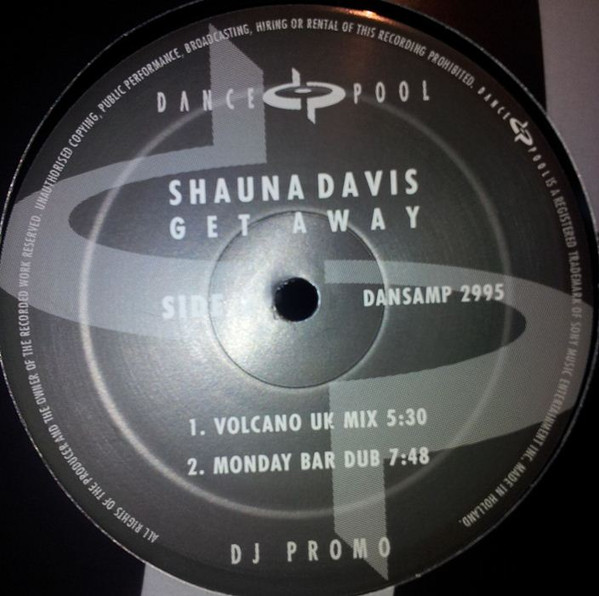 Shauna Davis - Get Away | Dance Pool (DANSAMP 2995) - 2 Shauna Davis - Get Away | Dance Pool (DANSAMP 2995) - 2