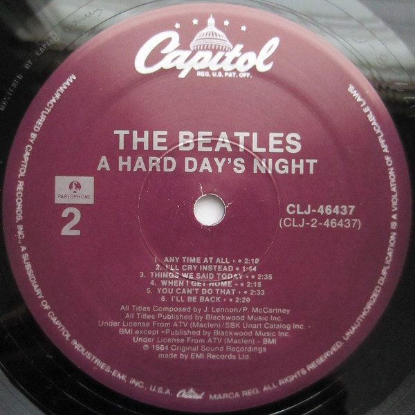 A Hard Day's Night