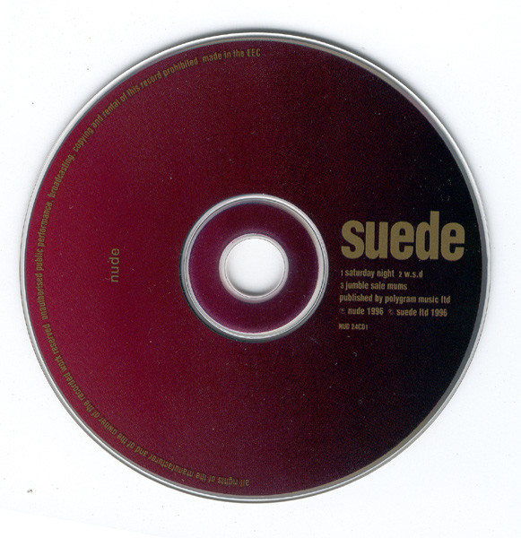 Suede - Saturday Night | Nude Records (NUD 24CD1) - 4