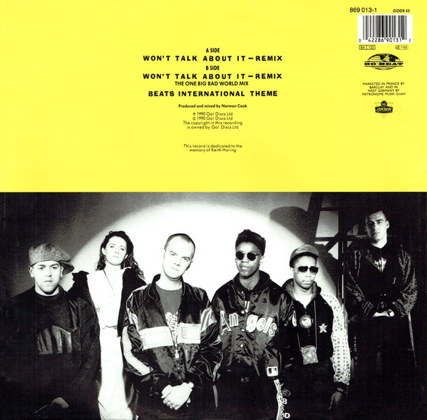 Beats International - Won't Talk About It | London Records (869 013-1) - 2 Beats International - Won't Talk About It | London Records (869 013-1) - 2