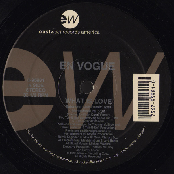 En Vogue - What Is Love | EastWest Records America (0-95981) - main