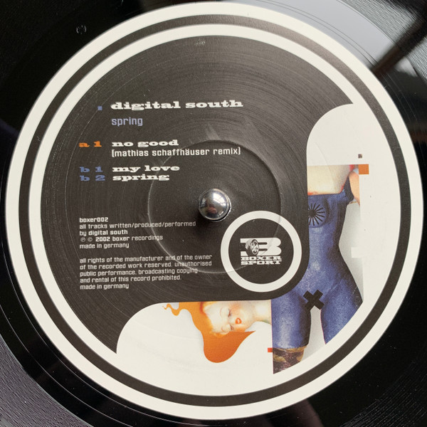 Digital South - Spring | Boxer Recordings (Boxer 002) - 3 Digital South - Spring | Boxer Recordings (Boxer 002) - 3