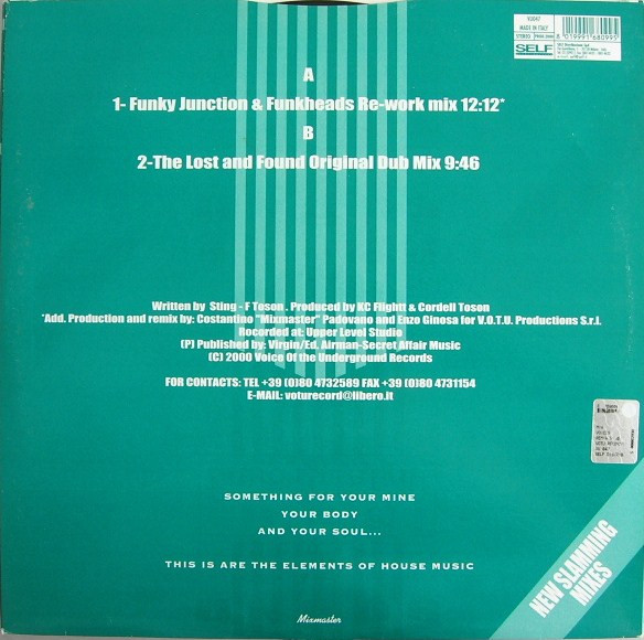 KC Flightt - Voices (Remix 2000) | V.O.T.U. Records (Voice Of The Underground Records) (VU 047) - 2 KC Flightt - Voices (Remix 2000) | V.O.T.U. Records (Voice Of The Underground Records) (VU 047) - 2