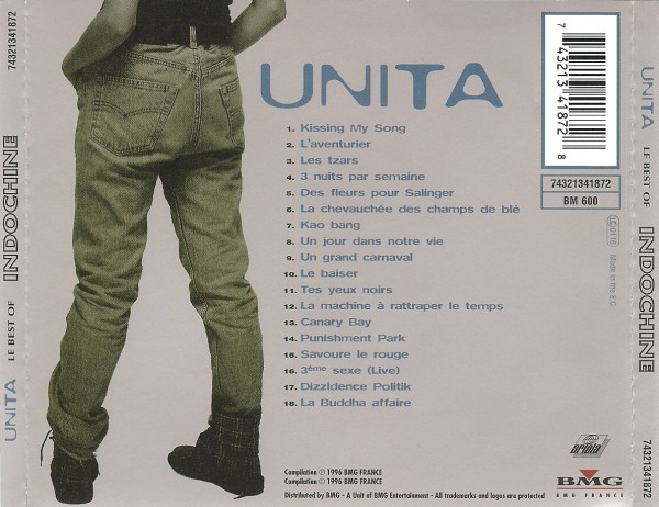 Indochine - Unita, Le Best Of | Ariola (74321341872) - 3
