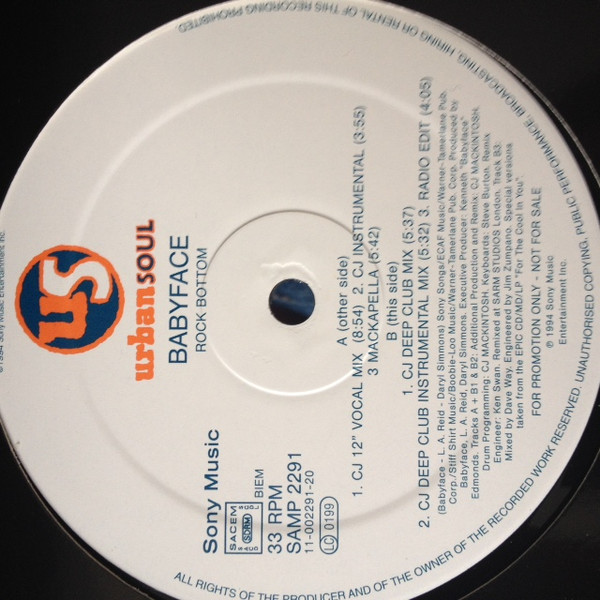 Babyface - Rock Bottom | Urban Soul (SAMP 2291) - main