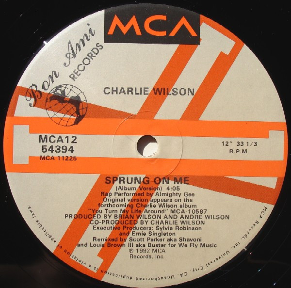 Charlie Wilson - Sprung On Me | MCA Records (MCA12-54394) - 2 Charlie Wilson - Sprung On Me | MCA Records (MCA12-54394) - 2