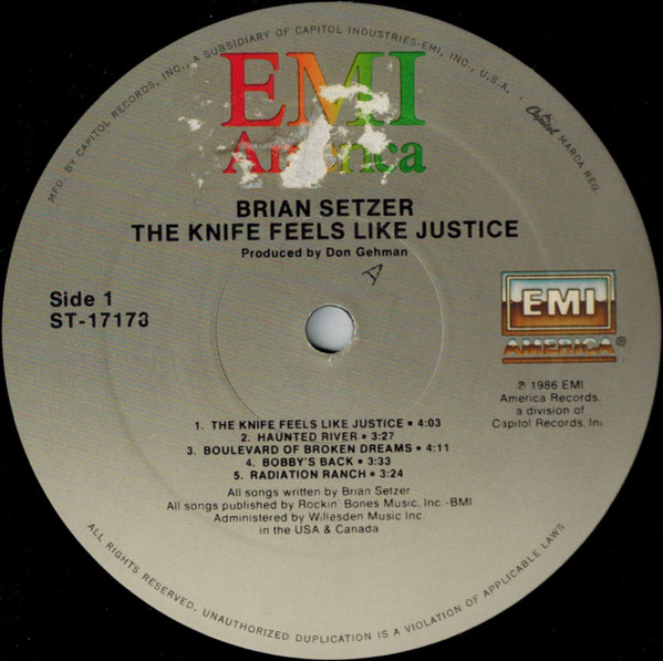 The Knife Feels Like Justice