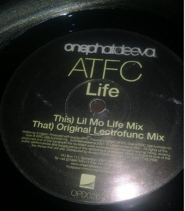 ATFC - Life | OnePhatDeeva (OPD026) - 2