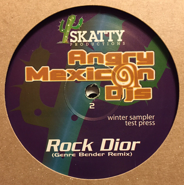 Angry Mexican DJs - Winter Sampler Test Press | Skatty Productions (SKATTY 008) - 2